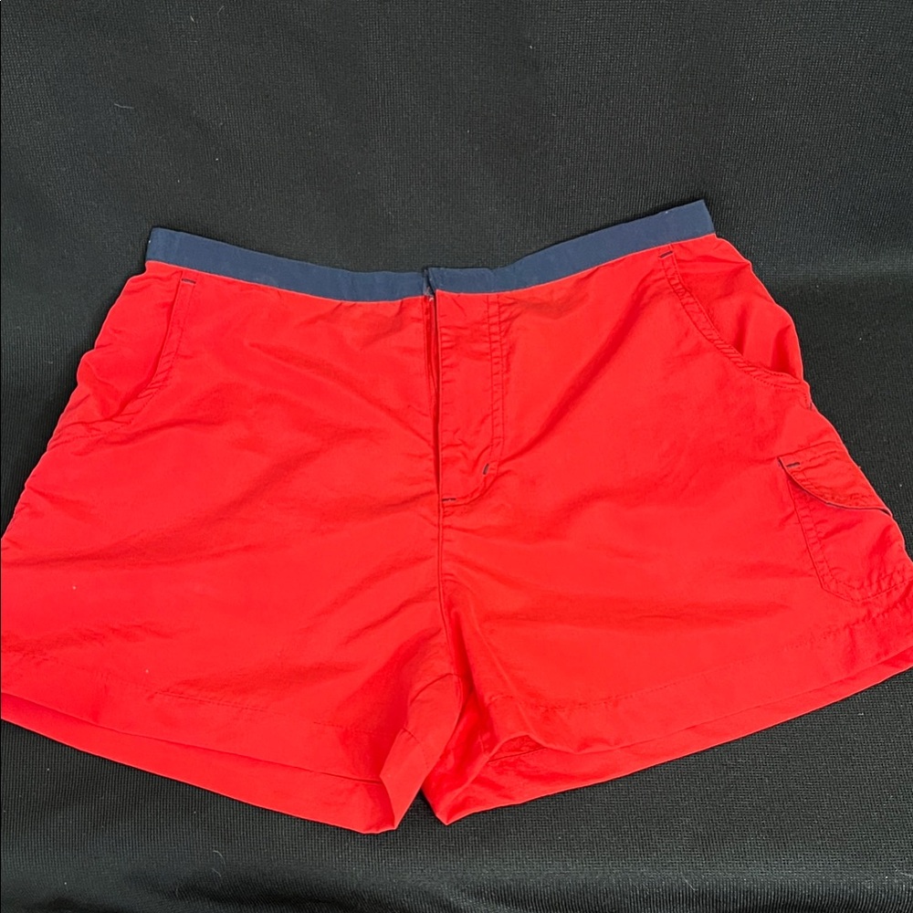 No Boundaries - Red Nylon - Board Shorts